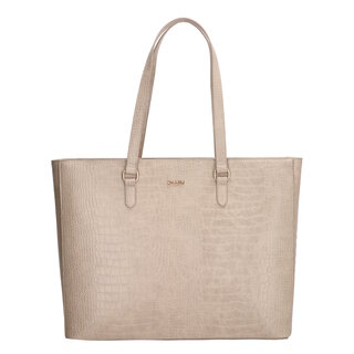 Charm London London Midwood 15" laptop-shopper croco taupe