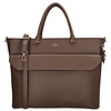Charm London Cambridge Laptoptas 15,6 inch mokka
