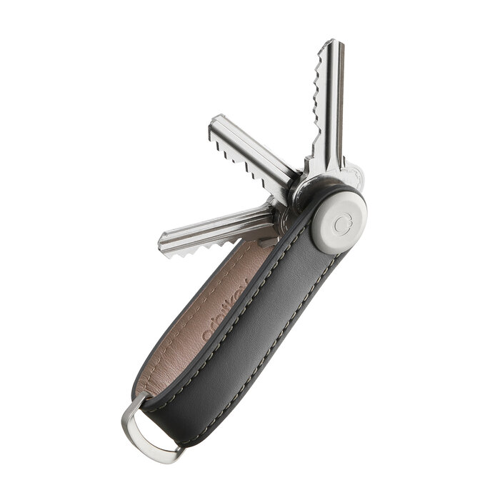 Orbitkey Leather 2.0 charcoal grey