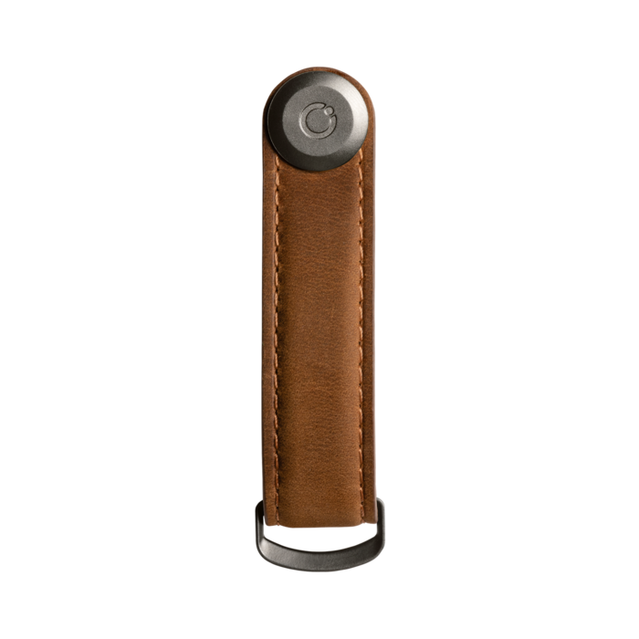 Orbitkey Sleutel-organizer Crazy Horse chestnut brown