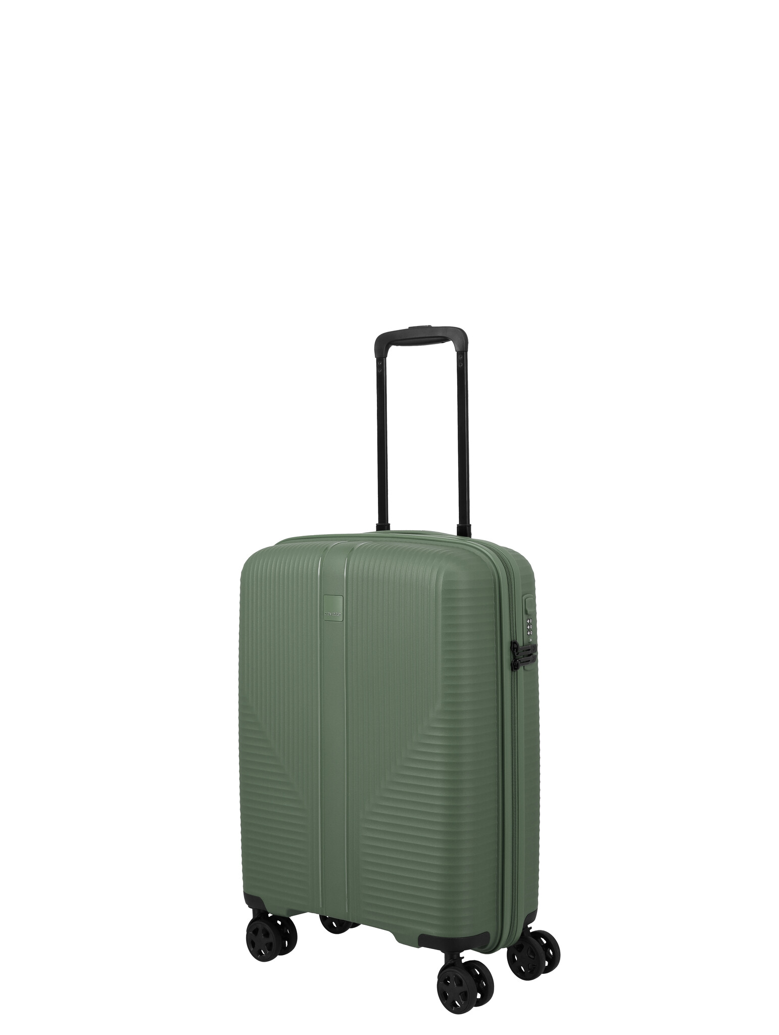 Travelite Travelite Air Stripe Small handbagage trolley 39x55x20cm groen