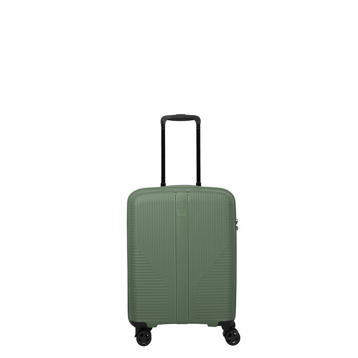 Travelite Travelite Air Stripe Small handbagage trolley 39x55x20cm groen