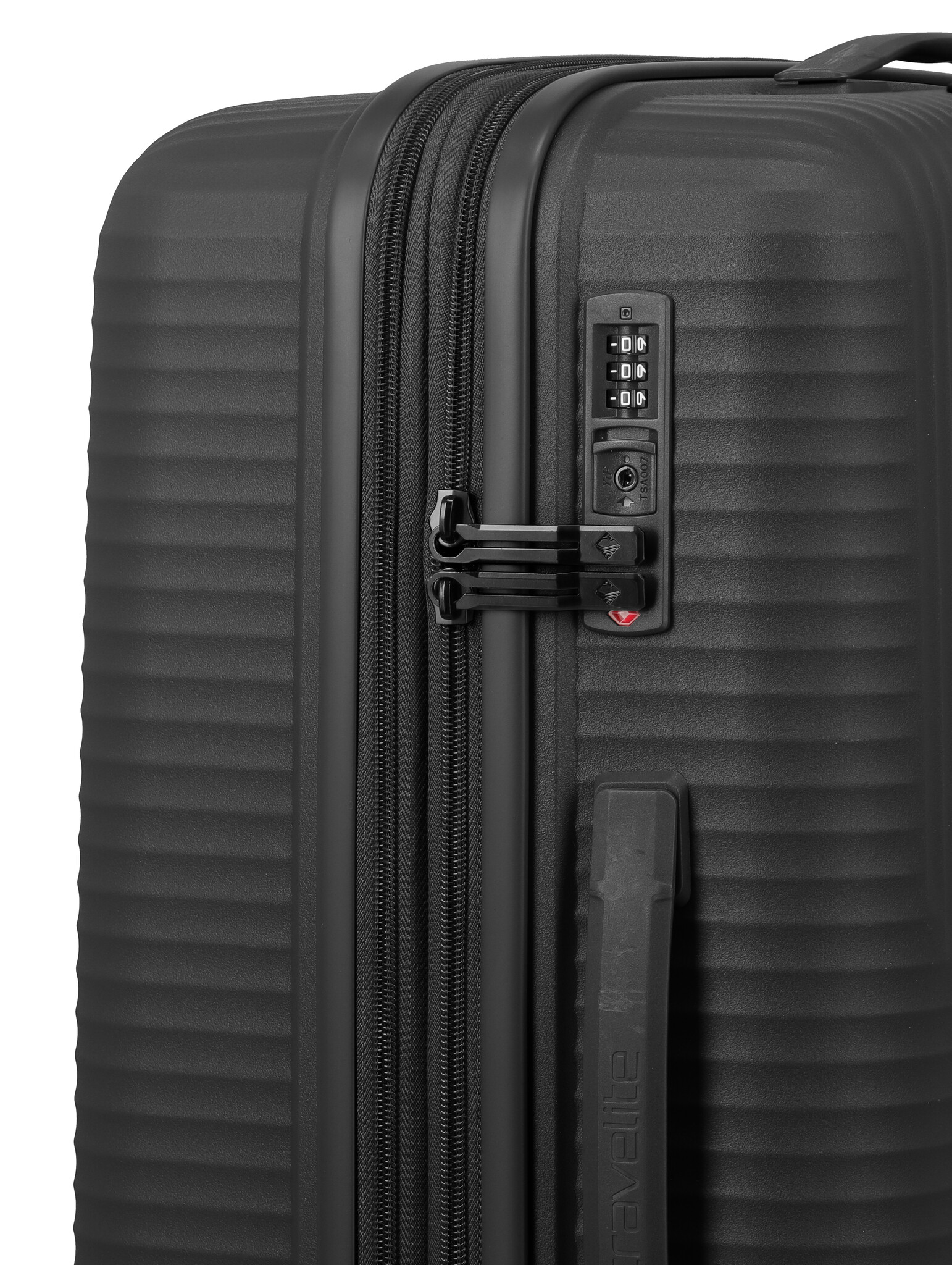 Travelite Travelite Air Stripe Medium EXP.  75-86L-3.5kg zwart