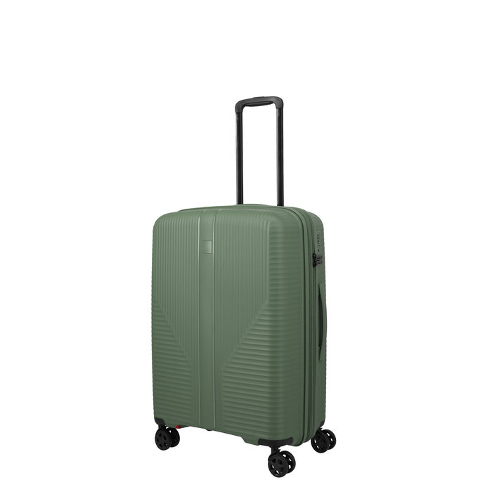 Travelite Travelite Air Stripe Medium EXP.  75-86L-3.5kg groen