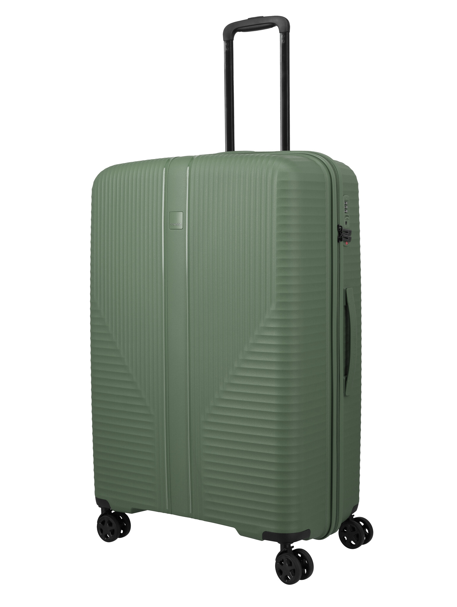 Travelite Travelite Air Stripe Large 4w trolley 104L-3.9kg groen