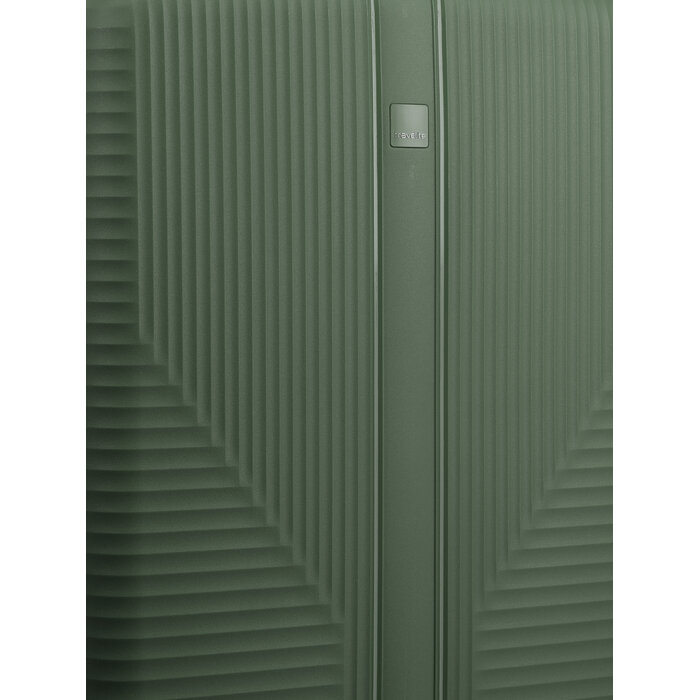 Travelite Travelite Air Stripe Large 4w trolley 104L-3.9kg groen