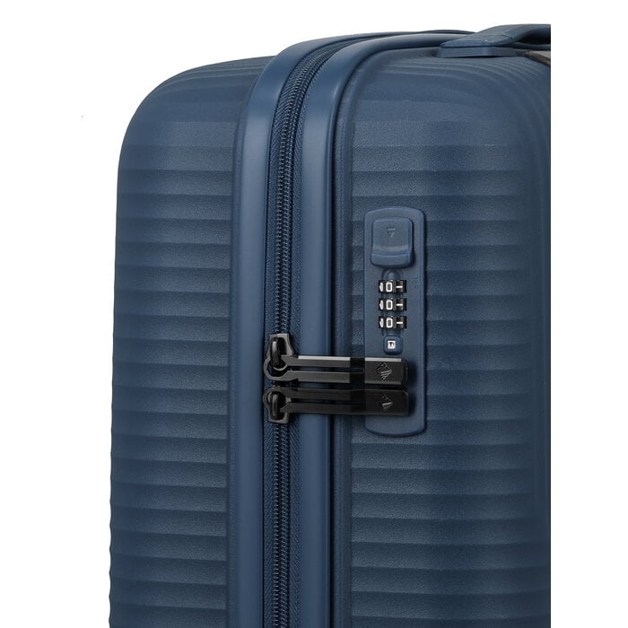 Travelite Travelite Air Stripe Small handbagage trolley 39x55x20cm blauw