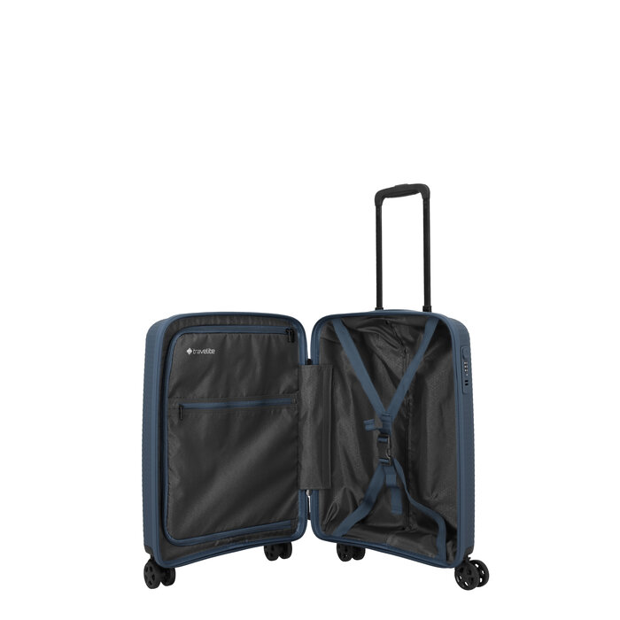 Travelite Travelite Air Stripe Small handbagage trolley 39x55x20cm blauw