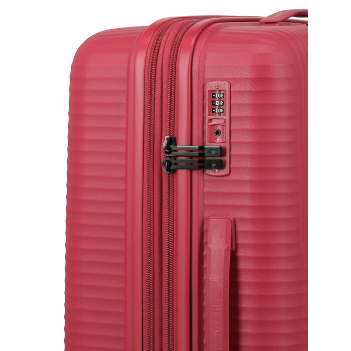 Travelite Travelite Air Stripe Medium EXP.  75-86L-3.5kg rood