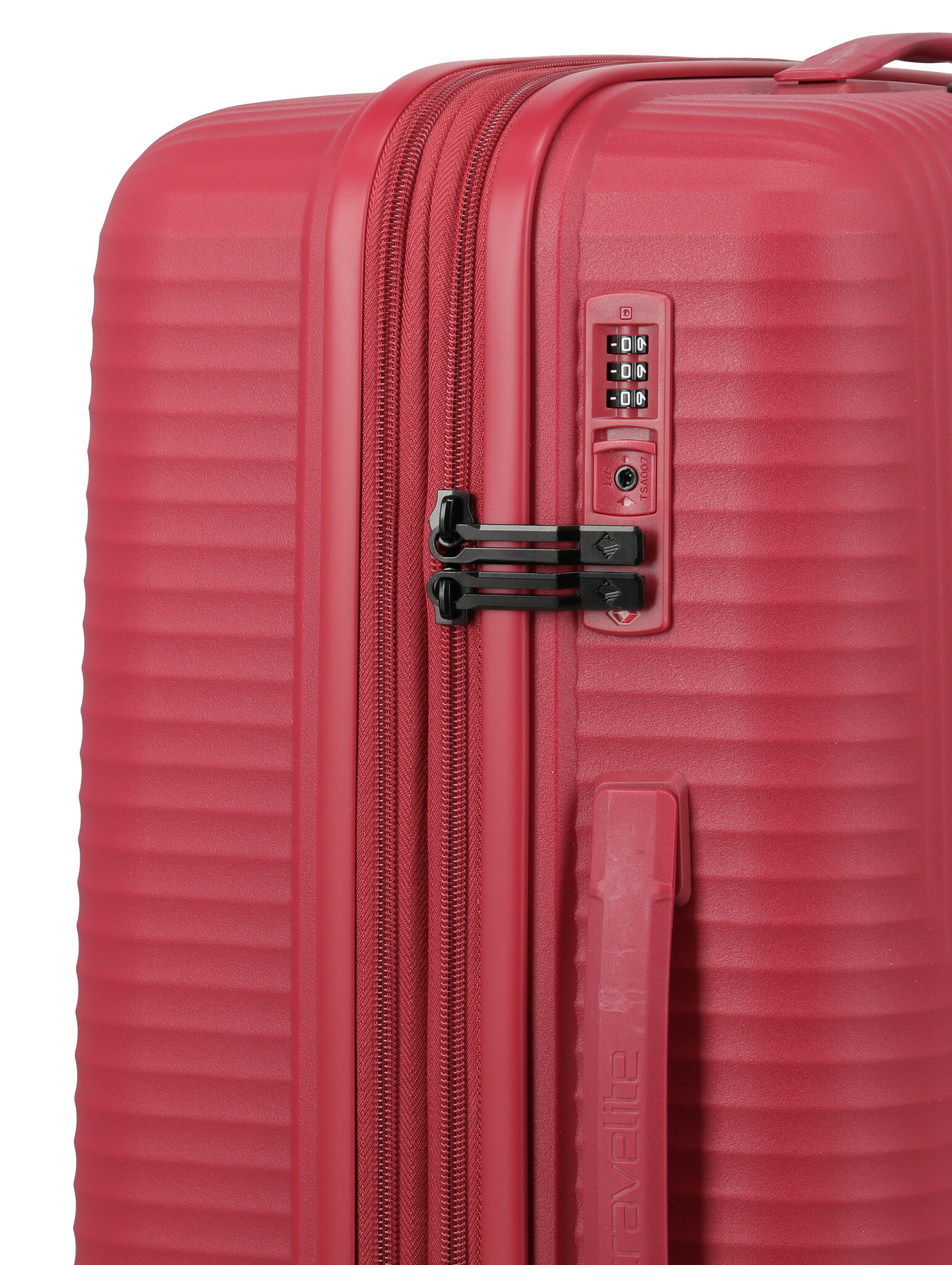 Travelite Travelite Air Stripe Medium EXP.  75-86L-3.5kg rood