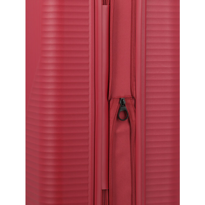 Travelite Travelite Air Stripe Medium EXP.  75-86L-3.5kg rood