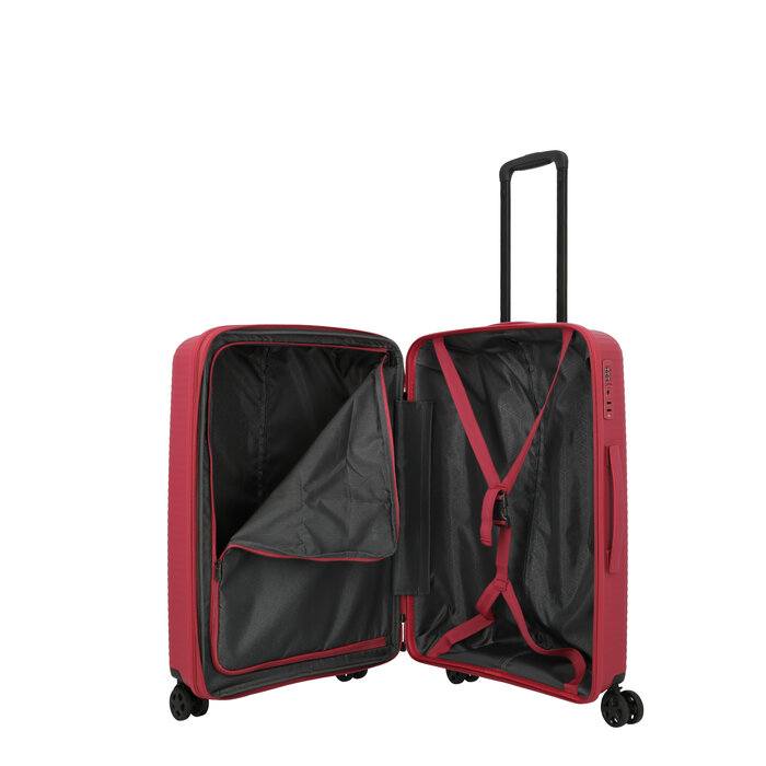 Travelite Travelite Air Stripe Medium EXP.  75-86L-3.5kg rood