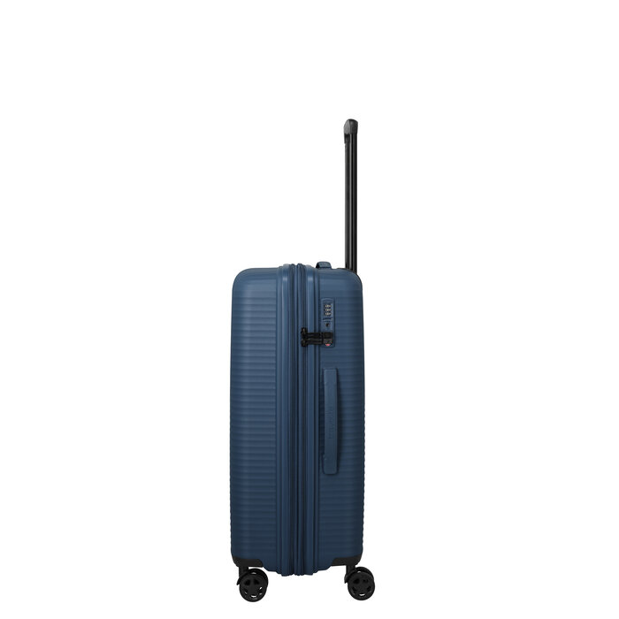 Travelite Travelite Air Stripe Medium EXP.  75-86L-3.5kg blauw
