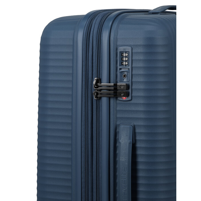 Travelite Travelite Air Stripe Medium EXP.  75-86L-3.5kg blauw