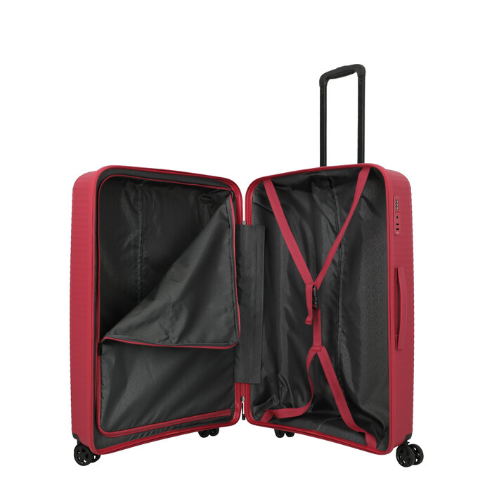 Travelite Travelite Air Stripe Large 4w trolley 104L-3.9kg rood
