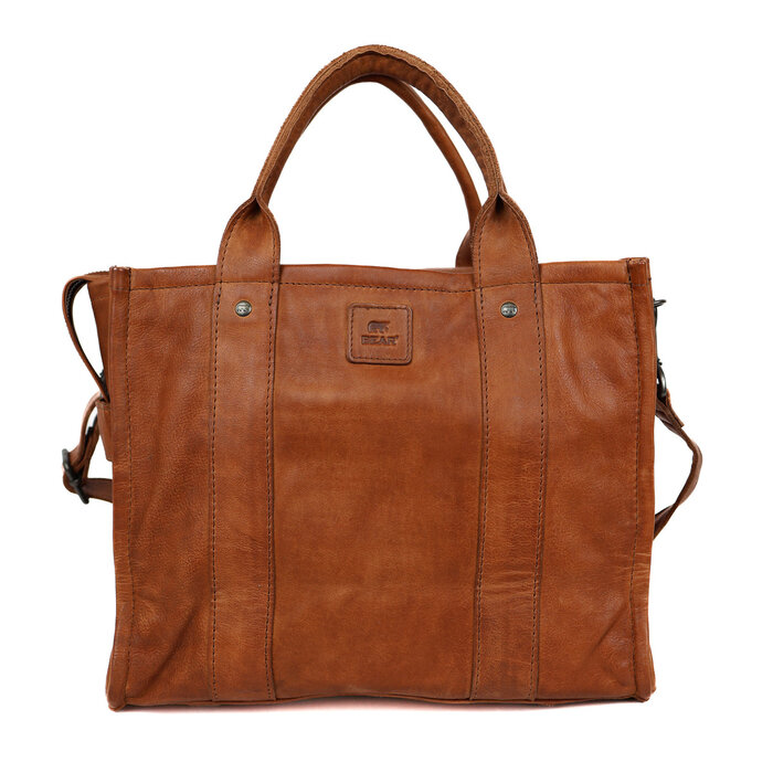 Bear Design Bear Design Pepe L Tote Bag Handtas cognac