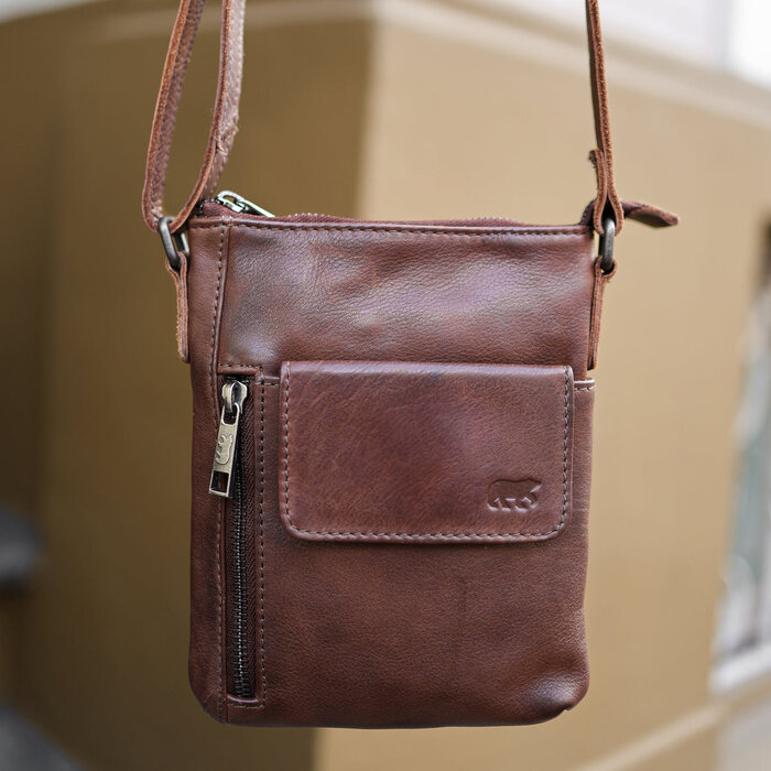 Bear Design Bear Design Rija schoudertasje bruin