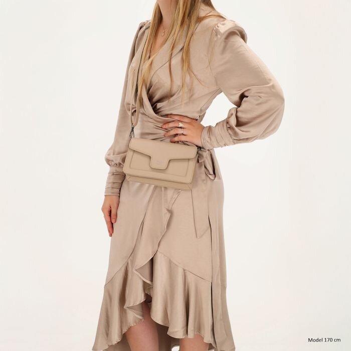 Charm London Charm London Monaco klep-tas zand