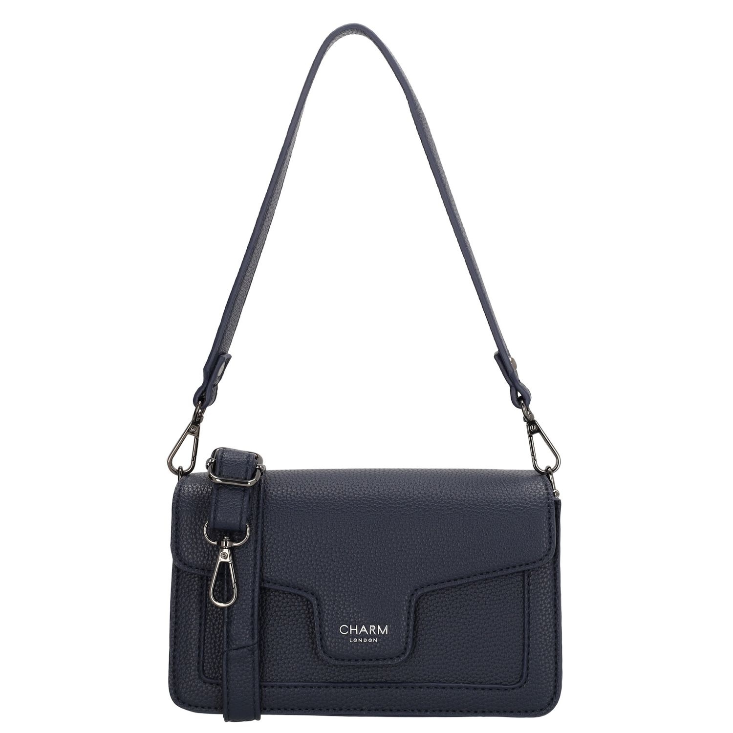 Charm London Charm London Monaco klep-tas blauw