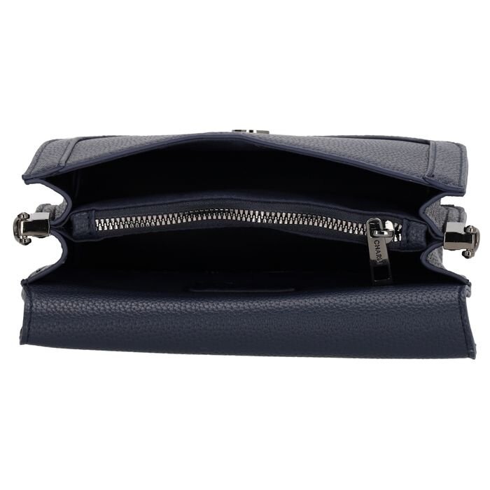 Charm London Charm London Monaco klep-tas blauw