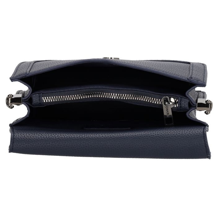 Charm London Charm London Monaco klep-tas blauw