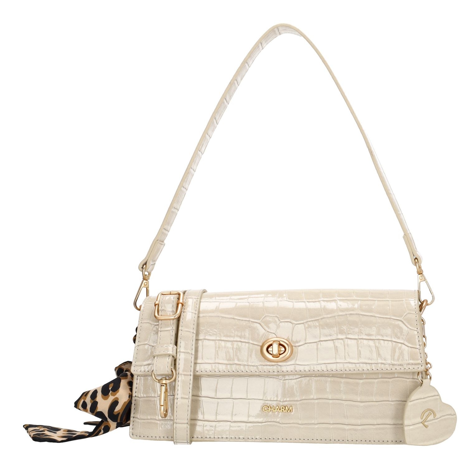 Charm London Charm London Knightsbridge Schoudertas beige