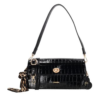 Charm London Charm London Knightsbridge Schoudertas zwart