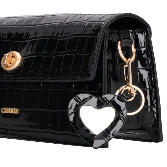 Charm London Charm London Knightsbridge Schoudertas zwart