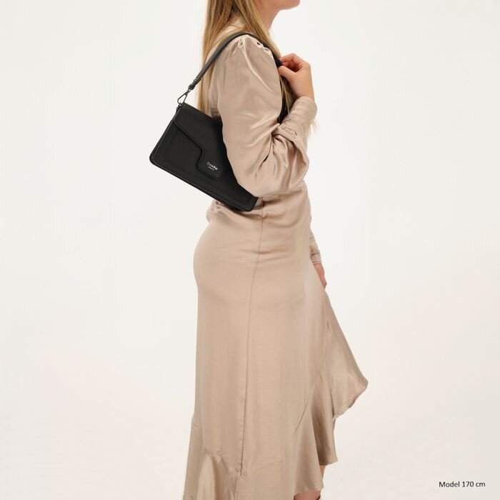 Charm London Charm London Monaco klep-tas zwart