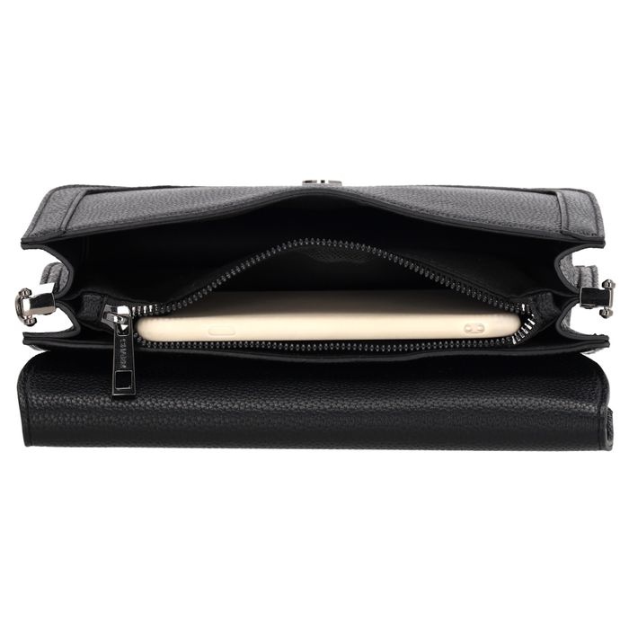 Charm London Charm London Monaco klep-tas zwart