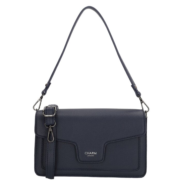 Charm London Charm London Monaco klep-tas blauw