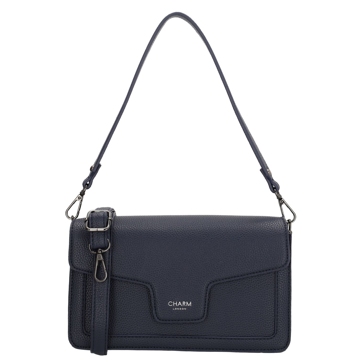 Charm London Charm London Monaco klep-tas blauw