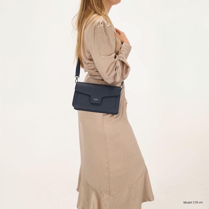 Charm London Charm London Monaco klep-tas blauw