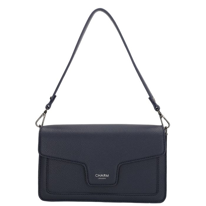 Charm London Charm London Monaco klep-tas blauw
