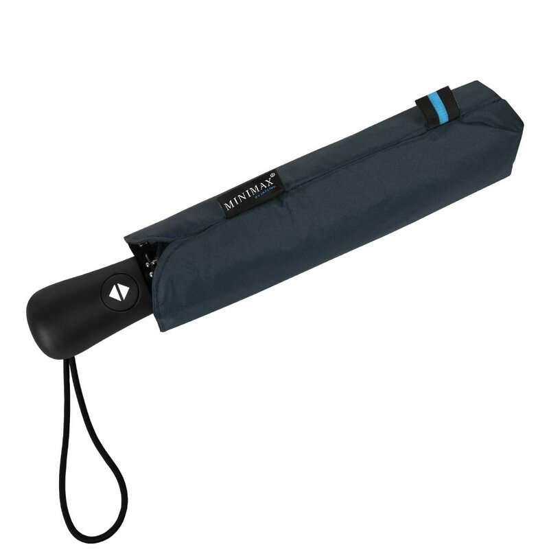 MiniMAX MiniMax LGF-450 auto open close opvouwbare ECO paraplu blauw