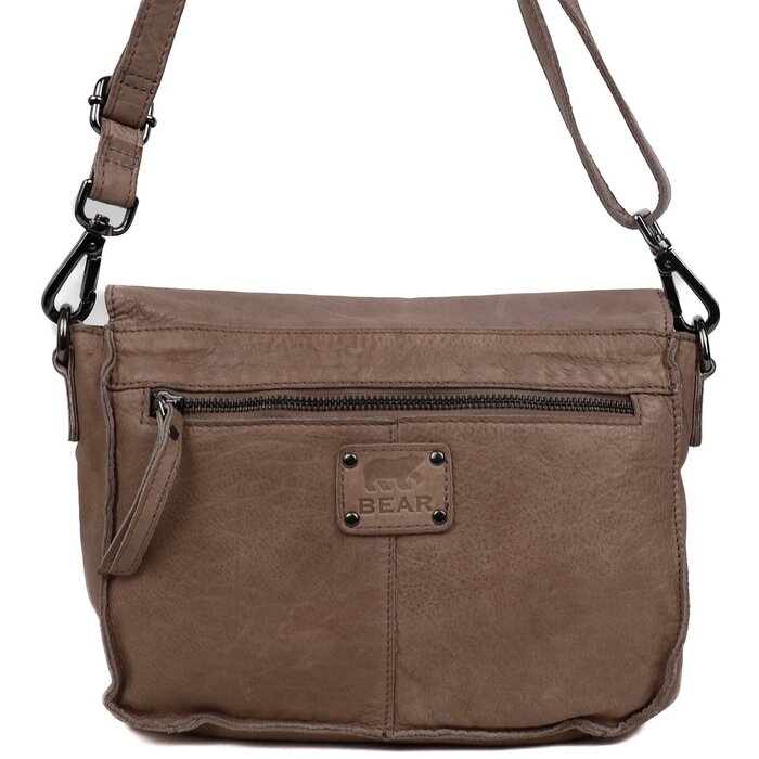 Bear Design Bear Design Milano Justo overslag schoudertas taupe