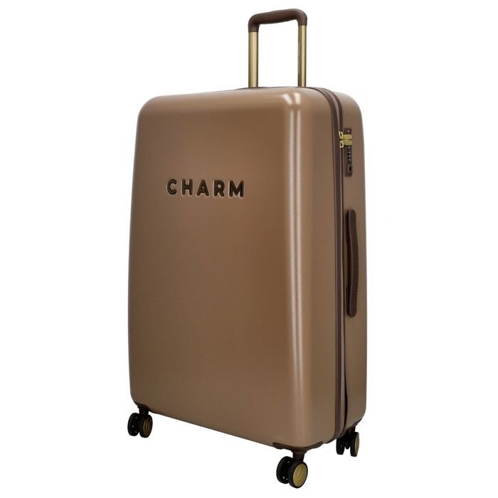 Charm London Charm London Capetown 76cm-94L reiskoffer taupe