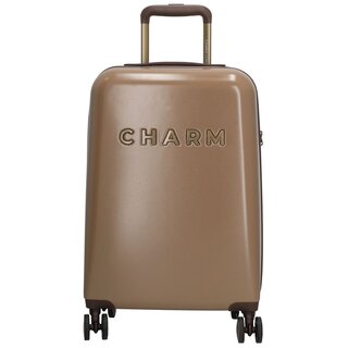 Charm London Capetown 55x35x20 cm handbagage-koffer taupe