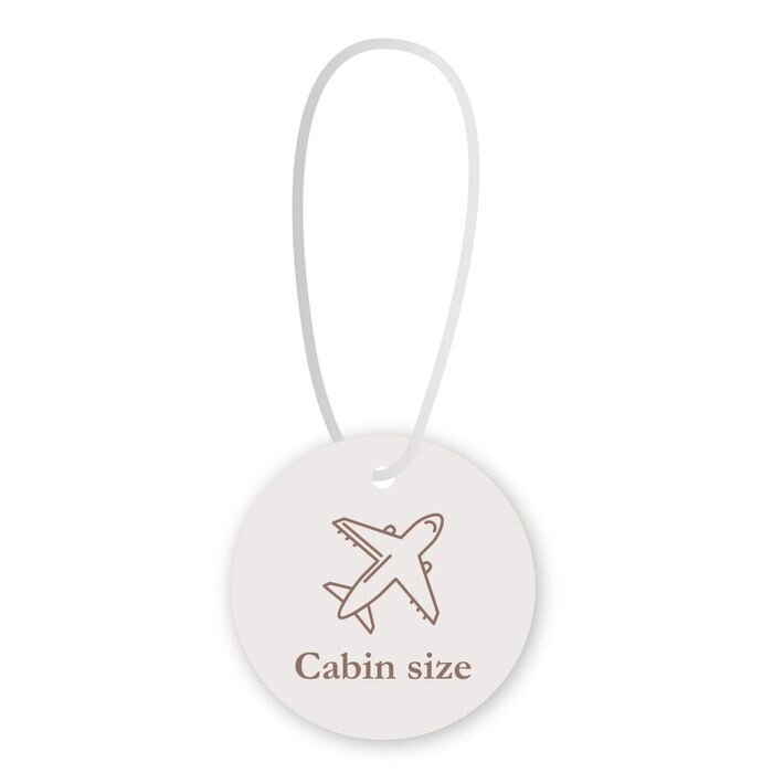 Charm London Charm London Capetown 55x35x20 cm handbagage-koffer taupe