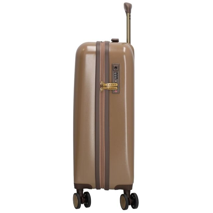 Charm London Charm London Capetown 55x35x20 cm handbagage-koffer taupe