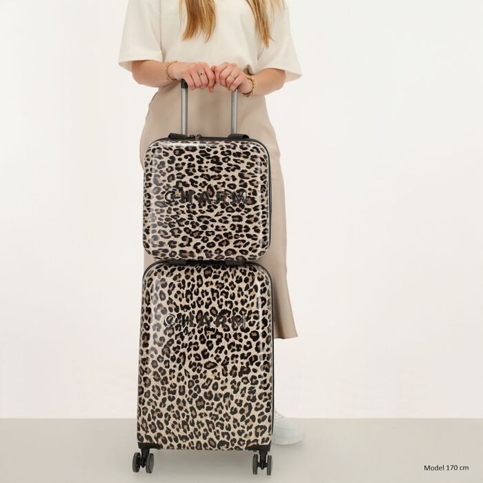 Charm London Charm London Capetown beautycase luipaard