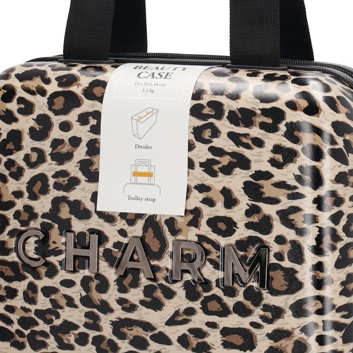 Charm London Charm London Capetown beautycase luipaard