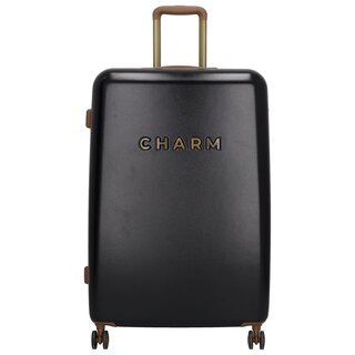 Charm London Capetown 76cm-94L reiskoffer zwart