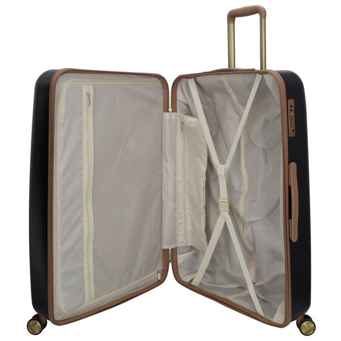 Charm London Charm London Capetown 76cm-94L reiskoffer zwart