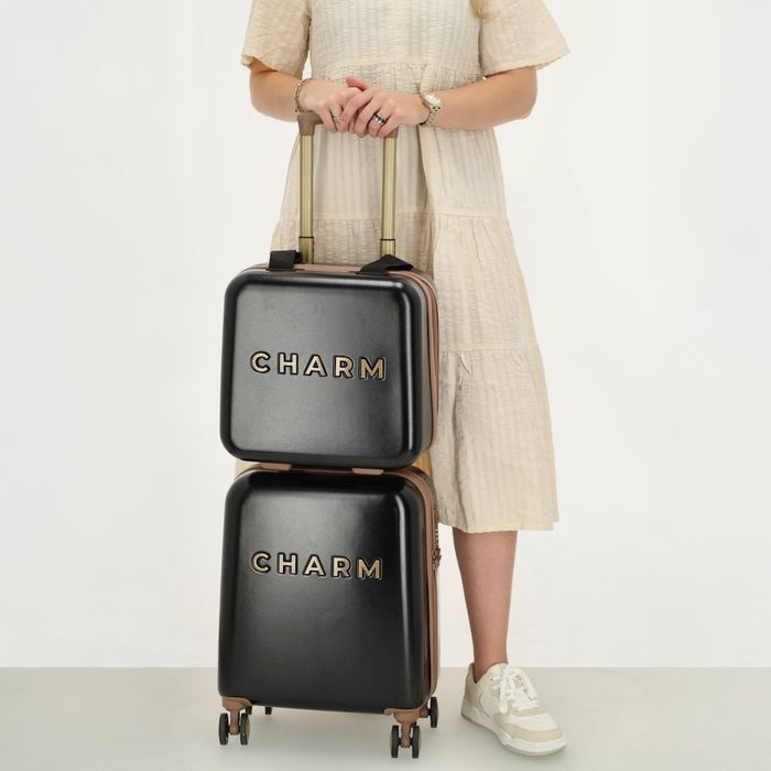 Charm London Charm London Capetown beautycase zwart