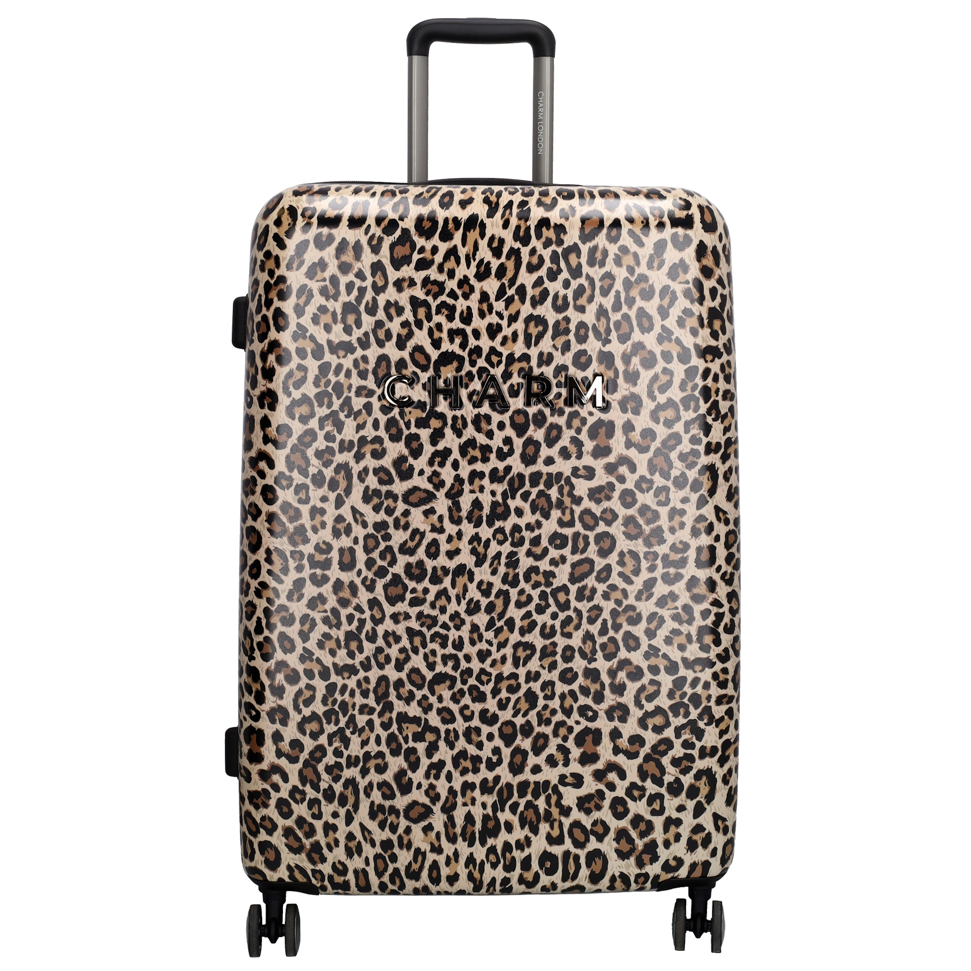 Charm London Charm London Capetown 76cm-94L reiskoffer luipaard