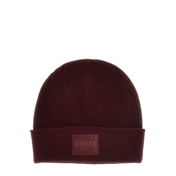 GUESS GUESS Brenton Beanie wine