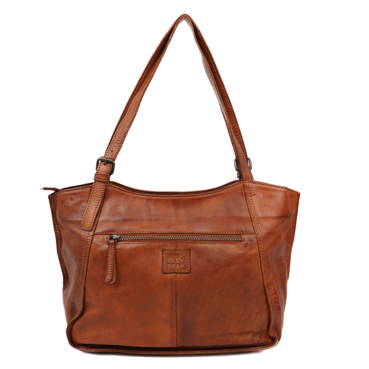 Bear Design Bear Design Yvonne leren shopper cognac