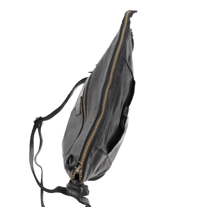Bear Design Sophia leren schoudertas zwart