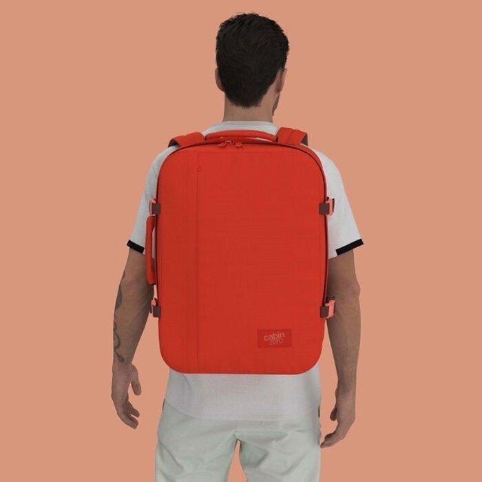 Cabin Zero CabinZero Classic 44L ultra light tomato festival